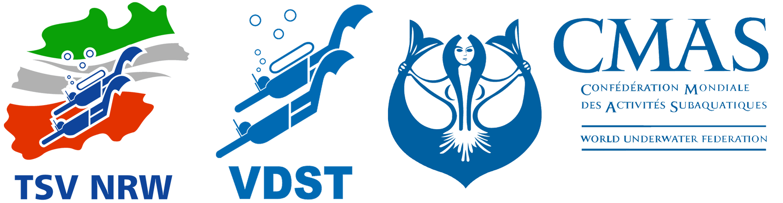 Logos Tauchsportverbände 
 
